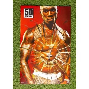50 Cent Get Rich Or Die Tryin Poster VIntage 2003 Funky Enterprises #6590